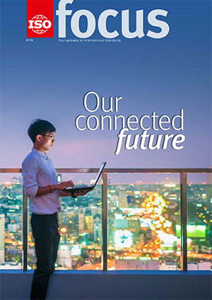 Cover of ISOfocus September/October 2016 - Our connected future
