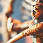 Sculpture of Shiva, the Hindu god.